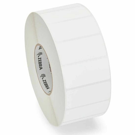 Etiqueta Zebra modelo Z-PERFORM TD 1inX3in centro 0.5"