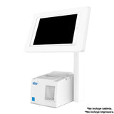 Soporte para Tableta y POS StarMicronics (Blanco / Negro) - mUnite-POS